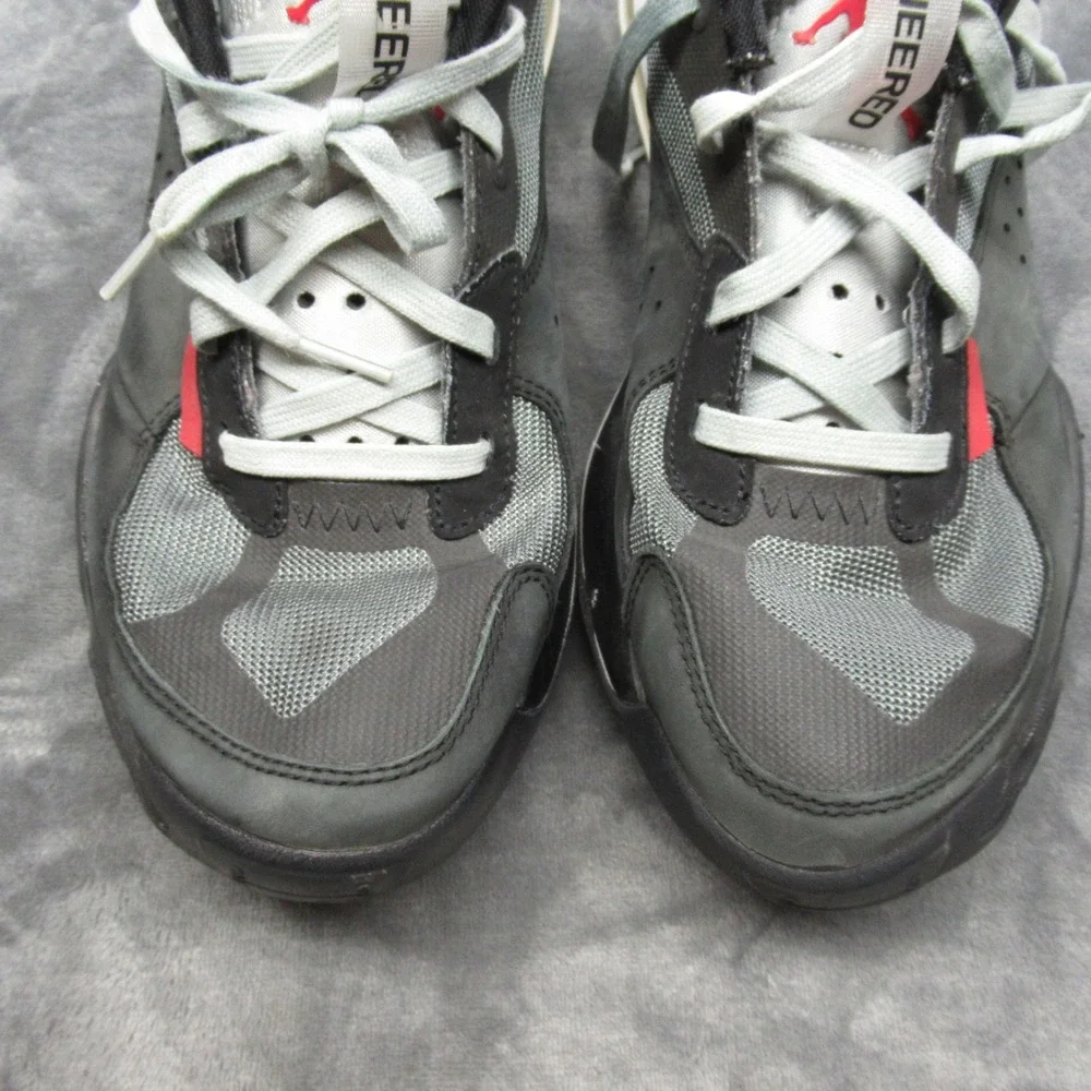 Jordan Air‎ 200E Sneakers Mens 11.5 Black Low Top Cushioned Lace Athletic Chunky